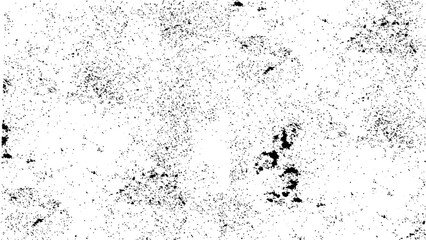 Rough black and white texture vector. Distressed overlay texture. Grunge background. Abstract textured effect. Vector Illustration. 