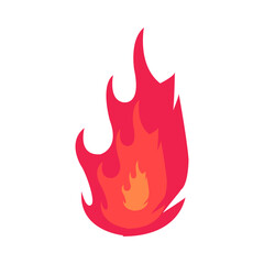 Vibrant abstract flames dancing against a bright background, symbolizing energy and passion