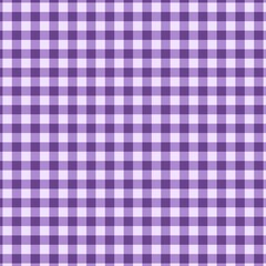 Purple Gingham Checkered Pattern Background – Seamless Fabric Design