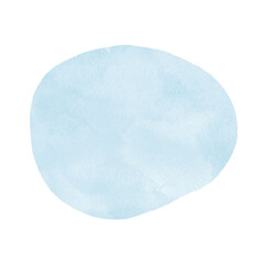 水彩で描いたシンプルなフレームイラスト