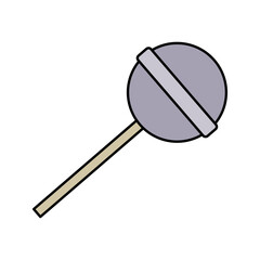 Candy colors icon on white background