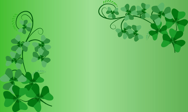 St. Patrick s day card. Patrick s day - elegant card. - Powered by Adobe