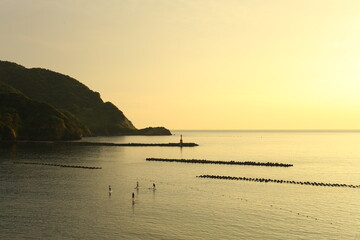 Fototapeta premium 夕暮れの海