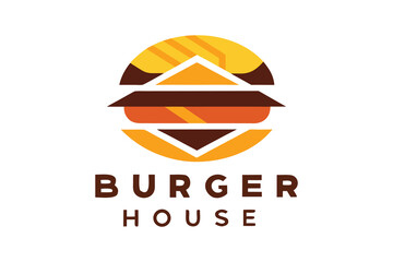 burger logo design