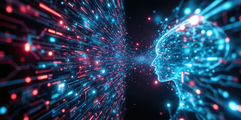 Attention Economy Reclamation Cognitive resource preservation visualization contrasting scattered vs. focused states, mindful technology abstract, intentional engagement in clear flows