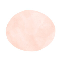 水彩で描いたシンプルなフレームイラスト