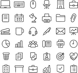 business and finance icons