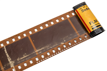Vintage 35mm Film Strip Nostalgia in Every Frame