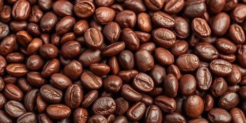 Close-up of raw cocoa beans, rich brown hues, textured surface,  chocolate making,  brown
