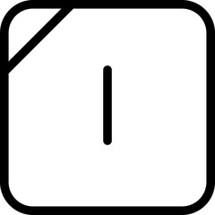 Laundry icon. Line drying in the shade