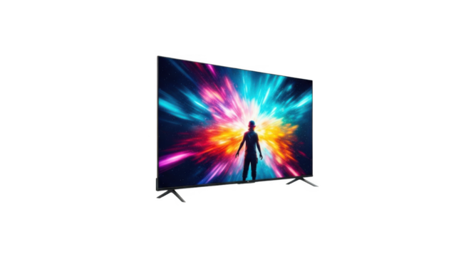 Experience breathtaking visuals and vibrant colors on this stunning high definition television perfect for immersive gaming and cinematic entertainment