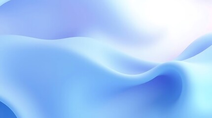 Obraz premium Flowing soft 3d blue with a wavy texture for a smooth abstract liquid design background.