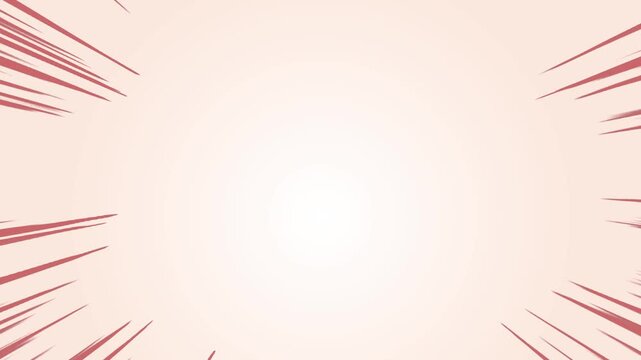 漫画風スピード線アニメーション背景セット