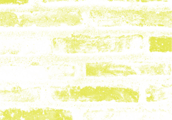 Yellow grunge brick wall texture background with rough distressed effect, vintage masonry pattern for abstract design, urban construction, retro surface and modern graphic decoration.