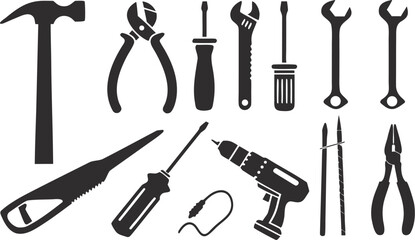 Obraz premium set of different tools