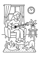 cat coloring page 16.eps
