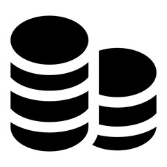 coin icon for illustration