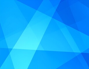 Obraz premium Abstract geometric background of light blue and bright blue
