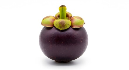 Obraz premium Purple fruit, top view