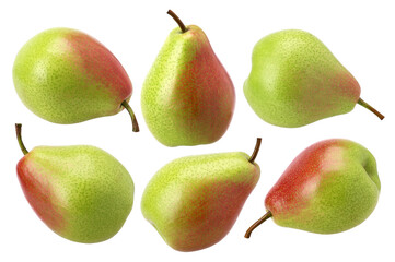 Pear isolated, transparent PNG, PNG format,  Fresh pears