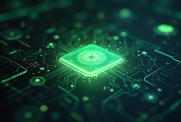 electronic circuit board with processor