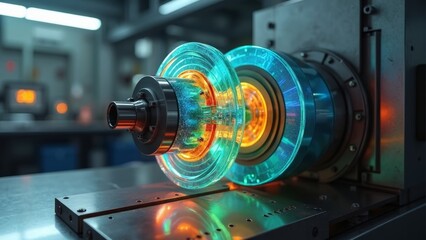 Colorful mechanical art images