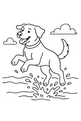 dog coloring page 5.eps
