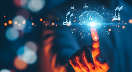 Empowering industry with AI innovation, connecting factories and ideas for future growth and efficiency