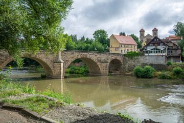 Fototapeta premium The city of Bardo in western Poland.