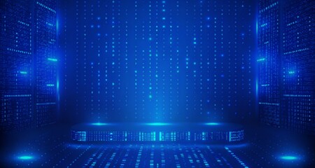 abstract blue background