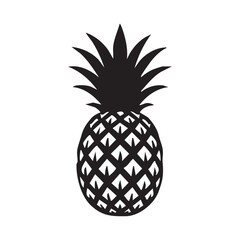 pineapple vector illustration