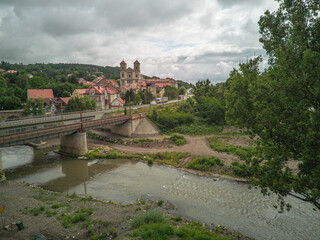 Obraz premium The city of Bardo in western Poland.