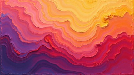 Fototapeta premium Abstract Colorful Swirling Hues A Visually Stunning Textured Background Image of Intertwined Warm and Cool Tones