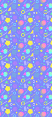 colorful confetti background