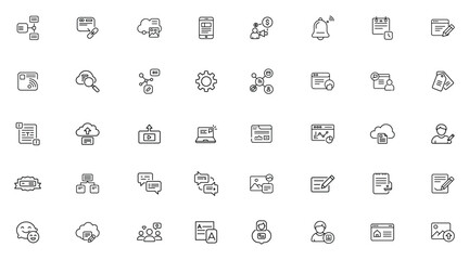 Blogger Icon Pack – Professional Blogging Icons for Websites & Apps