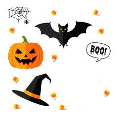 halloween vector set