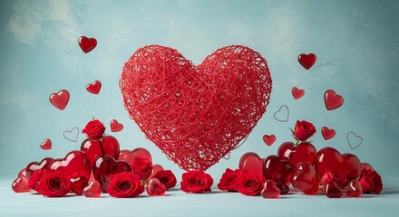 Red Heart Graphic Design.