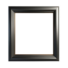 Obraz premium wooden photo frame transparent background