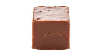 chocolate bar on white background