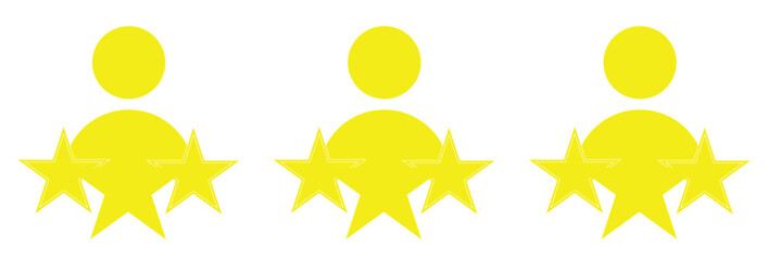 Five stars icon Vector EPS 10