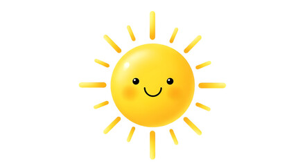 happy sun cartoon