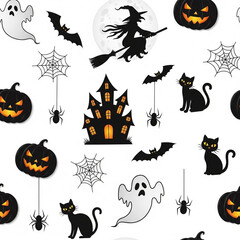 halloween vector set