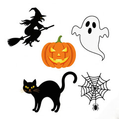 halloween pumpkin set