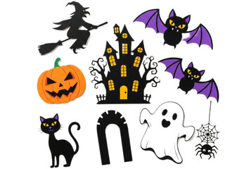 halloween vector set