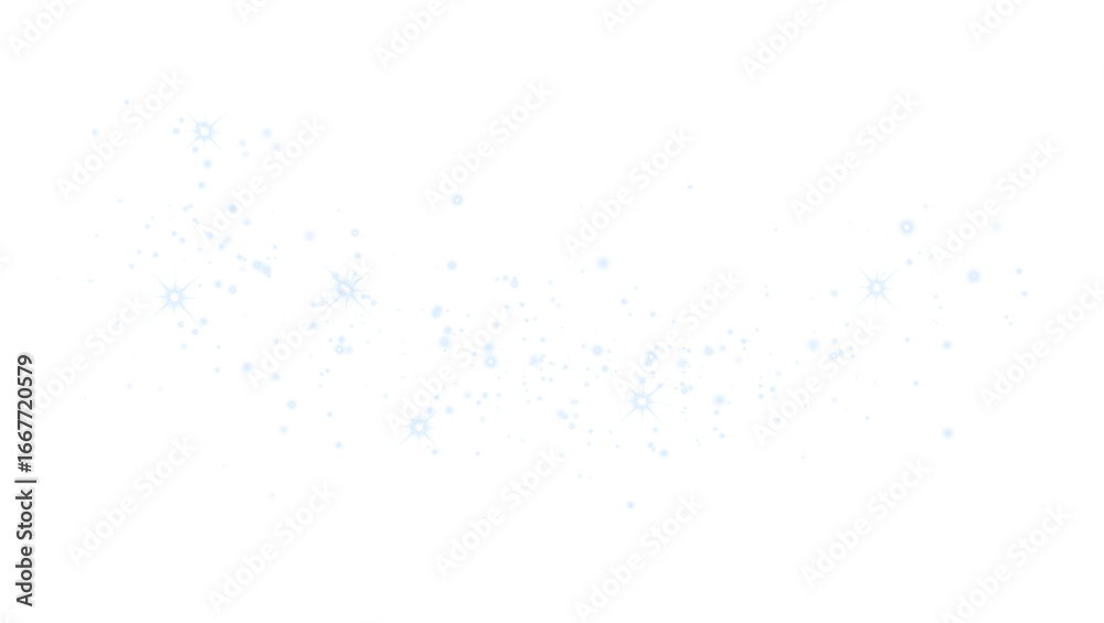 Canvas Prints light effect with many glitter particles with transparency. starry cloud with shining dust