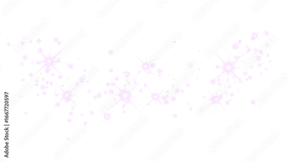 Canvas Prints light effect with many glitter particles with transparency. starry cloud with shining dust