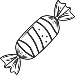 vector illustration of a black pepper