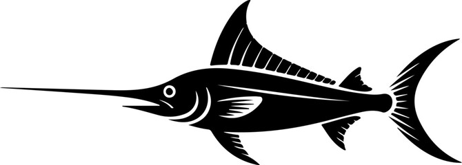 Swordfish Vector Art