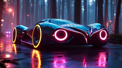 futuristic animal car