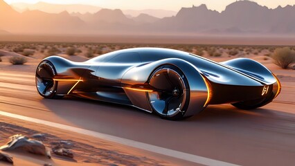 futuristic animal car